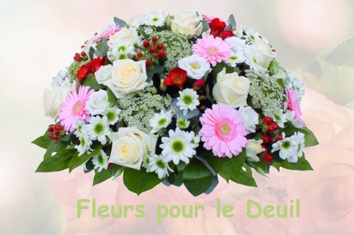 fleurs deuil TENDE